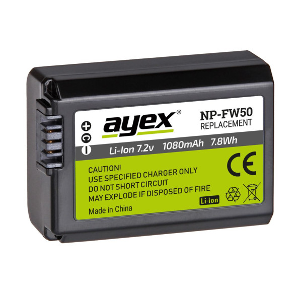 SONY A6000, A5000, A3000 İÇİN NP-FW50 BATARYA