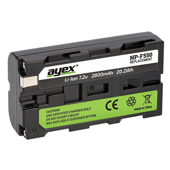 SONY VİDEO KAMERALAR İÇİN NP-F550 BATARYA