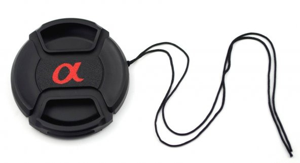 Sony İçin 55mm Snap On LENS KAPAĞI, OBJEKTİF KAPAĞI - 3