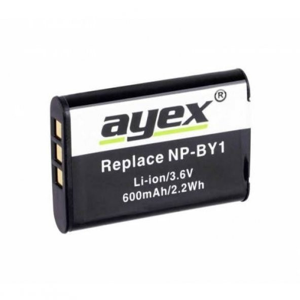 Sony HDR-AZ1, HDR-AZ1VRW Action Cam için NP-BY1 Batarya - 2