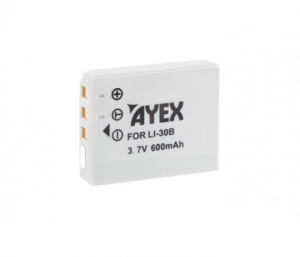 OLYMPUS Mini Digital STYLUS İÇİN Lİ-30B BATARYA
