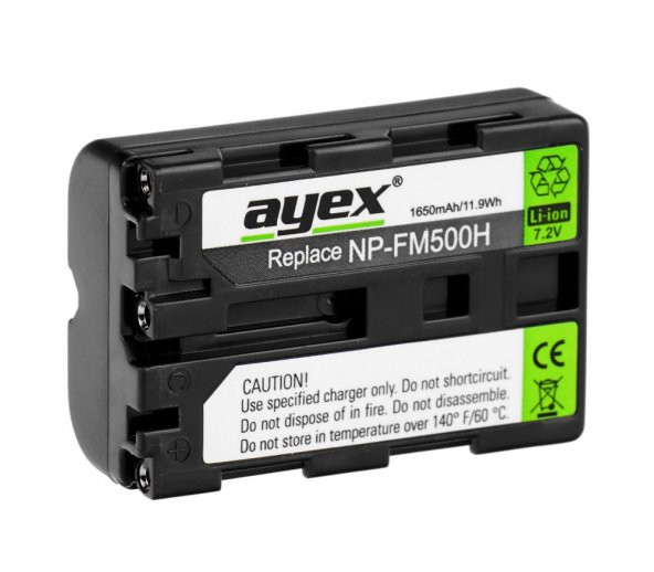 SONY NP-FM500H BATARYA ALPHA A200 A350 A550 A700