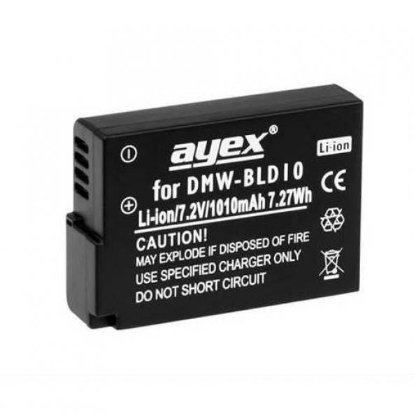 Panasonic DMC-G3, DMC-GF2, DMC-GX DMW-BLD10 Batarya