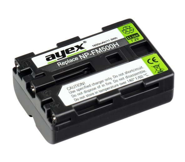 SONY NP-FM500H BATARYA ALPHA A200 A350 A550 A700 - 3
