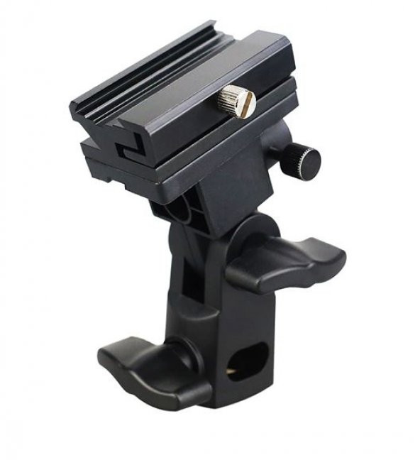 Flash Shoe Umbrella Holder Swivel Light Stand - 3
