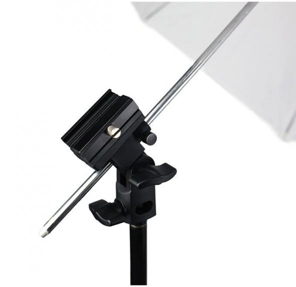 Flash Shoe Umbrella Holder Swivel Light Stand - 6