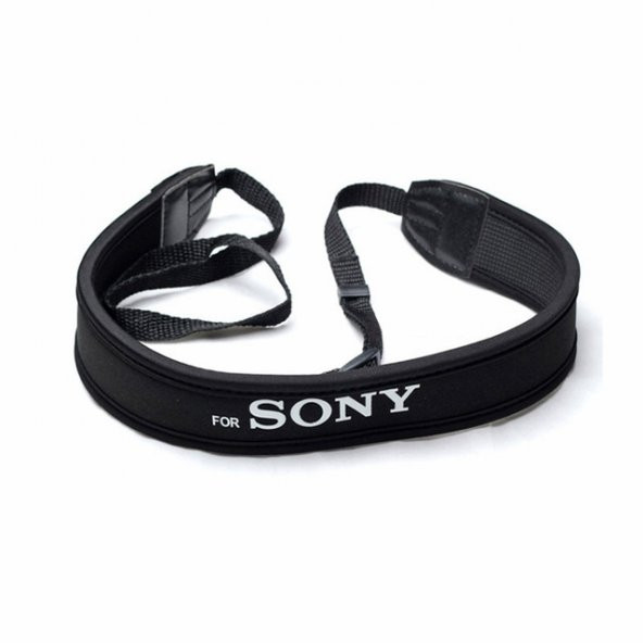 SONY Fotoğraf Makinalar için Omuz Askısı Neopren