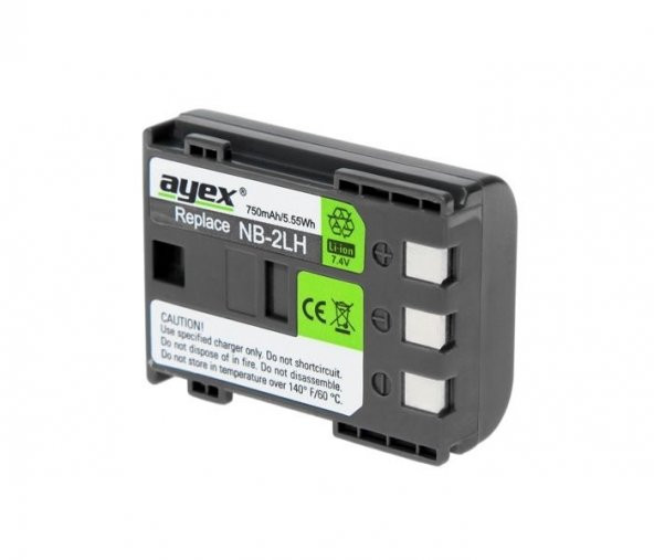 Canon EOS 350D, 400D İçin NB-2L, NB-2LH Batarya - 2