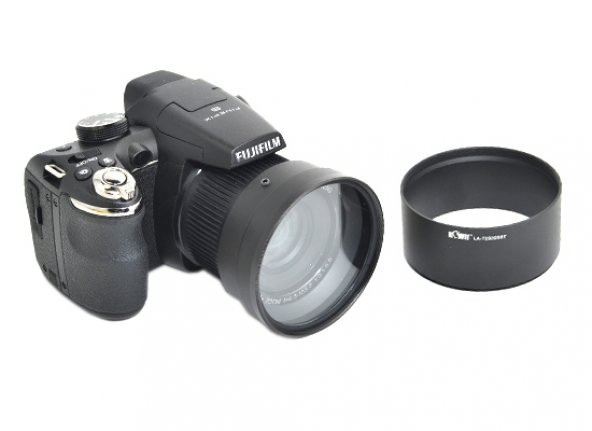 FujiFilm S3200 S3280 S4000 S4500 İÇİN 72mm Adaptör Tüp - 3