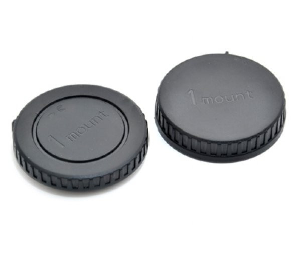 NİKON 1 MOUNT BODY KAPAĞI VE LENS ARKA KAPAĞI