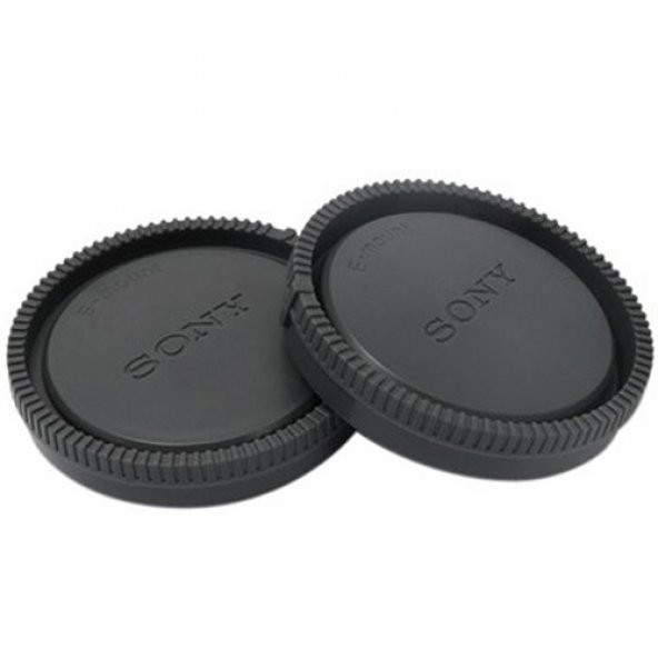 SONY E-MOUNT İÇİN BODY KAPAĞI VE LENS ARKA KAPAĞI