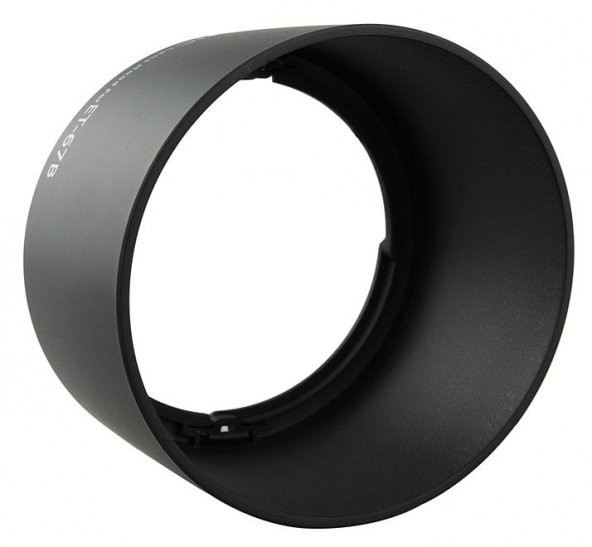 CANON EF-S 60mm f/2.8 MACRO LENS İÇİN JJC ET-67B PARASOLEY - 4