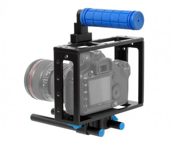 Canon EOS 5D Mark II, III , 7D, 60D İçin Camera Cage C1 - 4