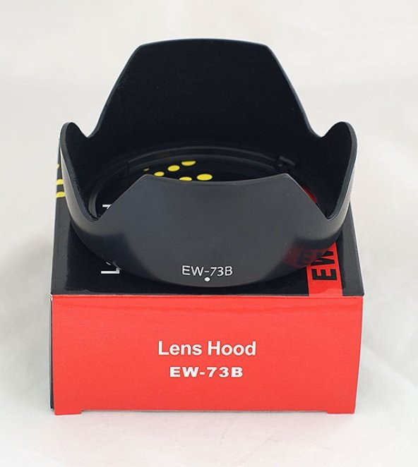 CANON EF-S 17-85mm, EF-S 18-135mm İÇİN EW-73B LENS HOOD PARASOLEY - 3