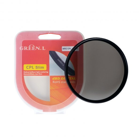 GREEN.L 72mm SLİM MC CPL CİRCULAR POLARİZE FİLTRE - 2