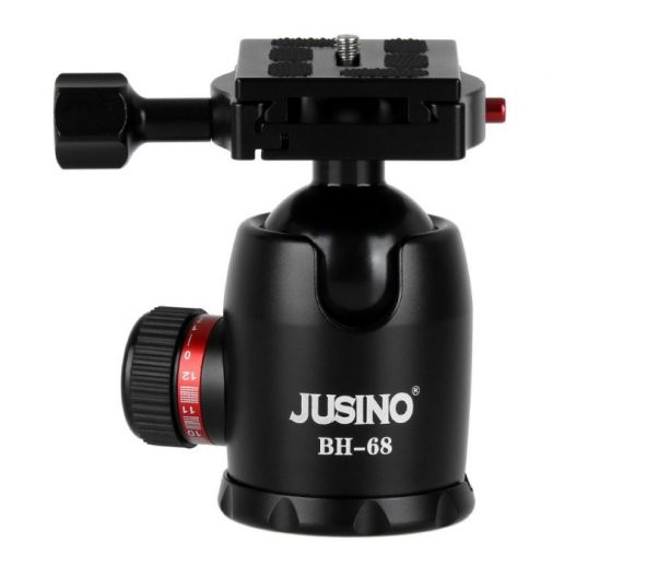 JUSINO BH-68 Tripod Kafası 15 kg Taşıma Kapasiteli