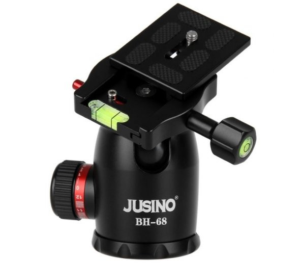 JUSINO BH-68 Tripod Kafası 15 kg Taşıma Kapasiteli - 6