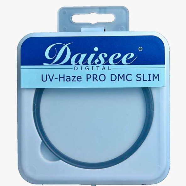 Daisee 62mm UV Haze PRO DMC Ultra Slim UV Filtre