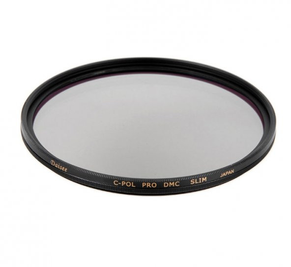 Daisee 77mm C-POL PRO DMC Ultra Slim CPL Polarize Filtre - 3