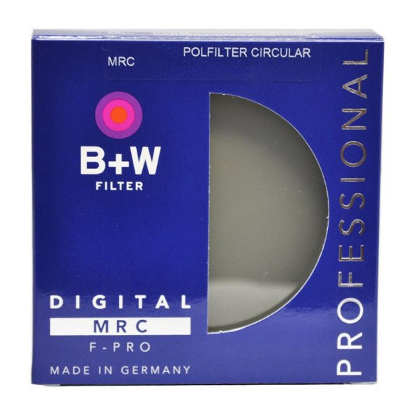 B+W 58mm S03M MRC CPL Polarize Filtre Made in Germany