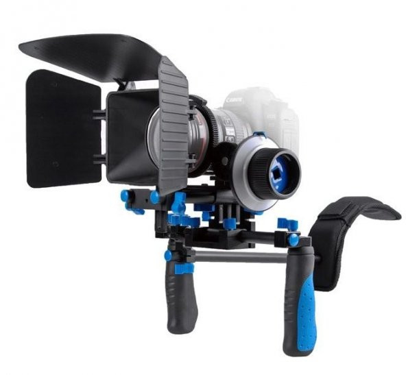 DSLR Rig Film Seti RL-02 + Followfoucs + Mattebox