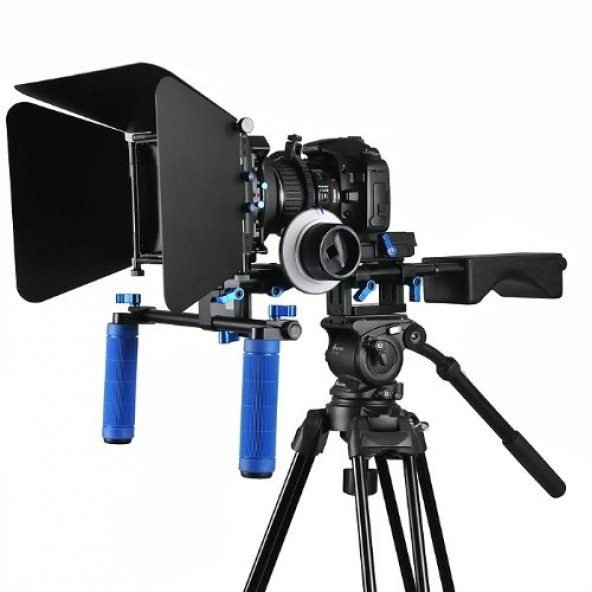DSLR Film Seti Rig RL-04 + Followfoucs F3 + Mattebox M3