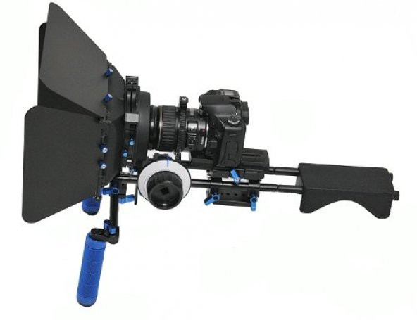 DSLR Film Seti Rig RL-04 + Followfoucs F3 + Mattebox M3 - 3