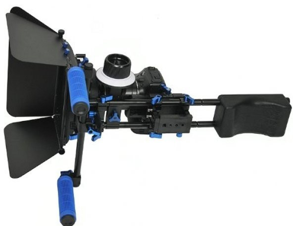 DSLR Film Seti Rig RL-04 + Followfoucs F3 + Mattebox M3 - 4