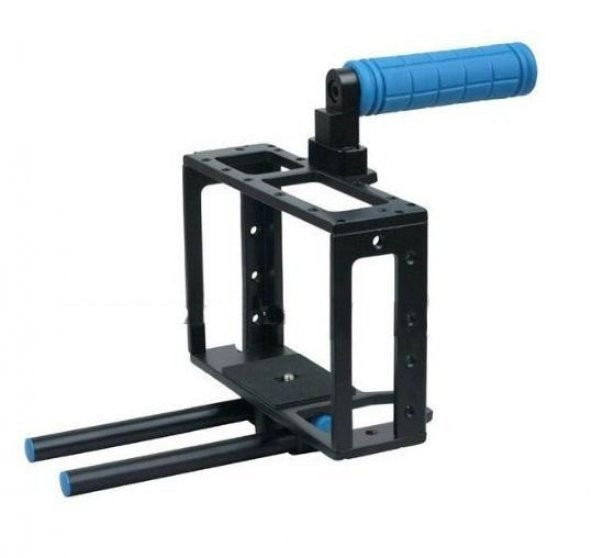 DSLR için Camera Cage + Follow Focus + Matte Box - 5