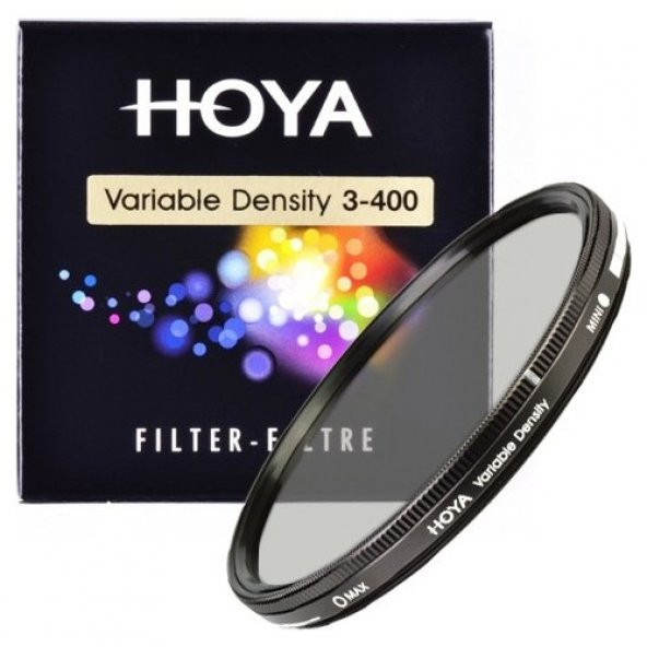 Hoya 82 MM Variable Density ND3 - ND400 Ayarlanabilir ND Filtre