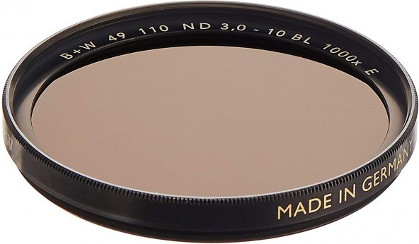 B+W 49 MM 110E Neutral Density ND3.0 1000X Coated Filtre - 2