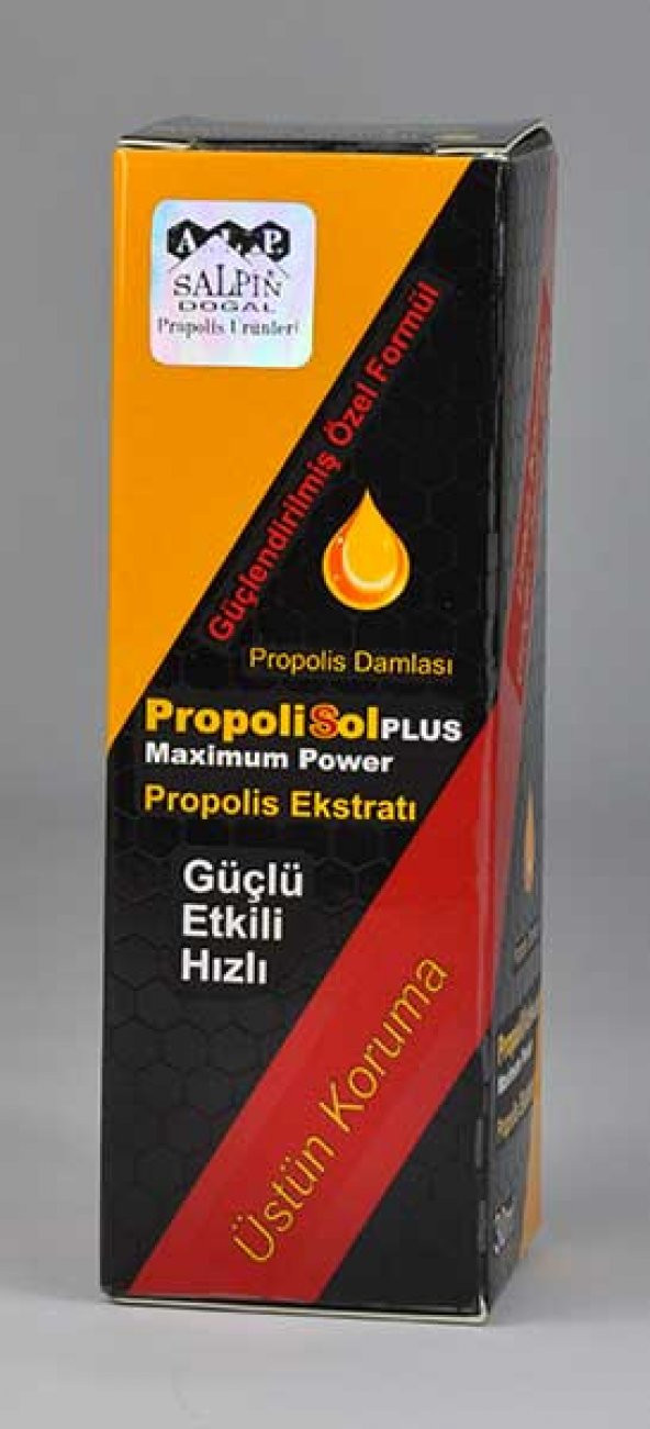 Sıvı Propolis Solüsyonu Alkolsüz 10mL - 20 mL - 30 mL