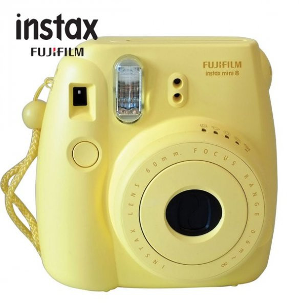 Fujifilm İnstax Mini 8 Fotoğraf Kamerası Sarı