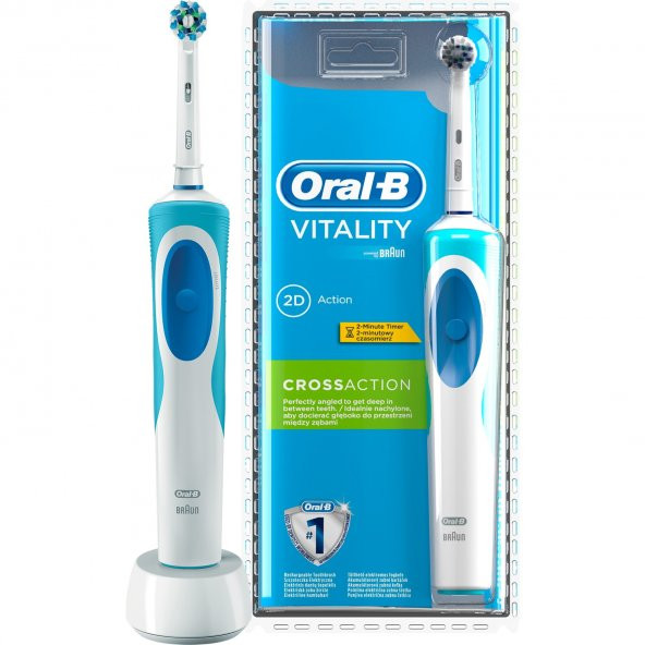 Oral-B Vitality Cross Action D12 Şarjlı Diş Fırçası