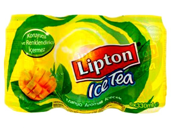 Lipton 6*330 Ml Mango