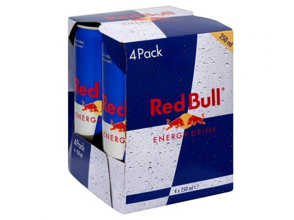 Red Bull Enerji İçeceği 4*250 Ml