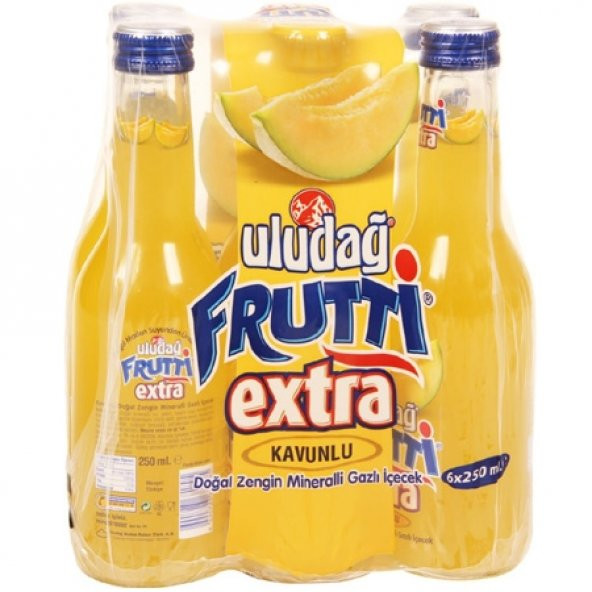 Uludağ Frutti Extra Kavun 6x250Ml