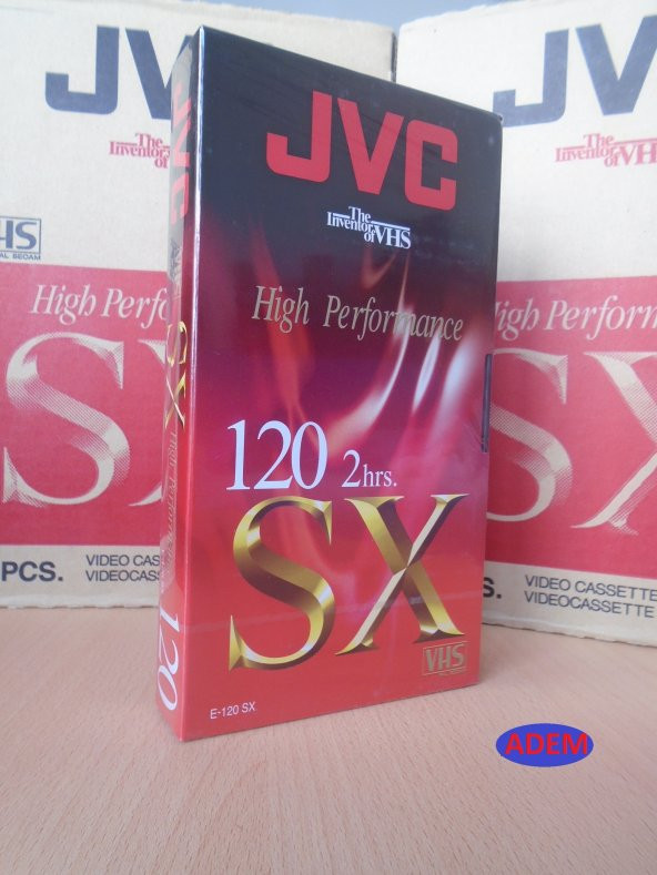 JVC-120lik VHS Kaset