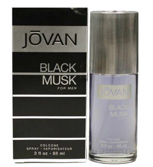 Jovan Musk Black For Men Cologne Spray 88 ml