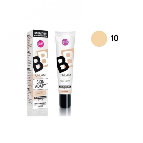 BELL BB CREAM 7in1 MAKE UP-10