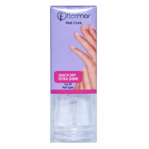 FLORMAR NAIL CARE QUICK DRY EXTRA SHINE