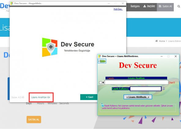 Dev Secure - 10PC, 2YIL - Masaüstü Yerli Antivirüs - 3