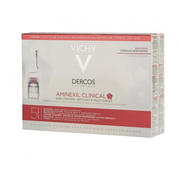 Vichy Dercos Aminexil Clinical 5 Women 21x6ml