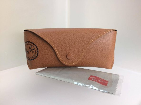 RAY-BAN ORJİNAL GÜNEŞ GÖZLÜĞÜ KILIFI KABI (KAHVERENGİ) - 2