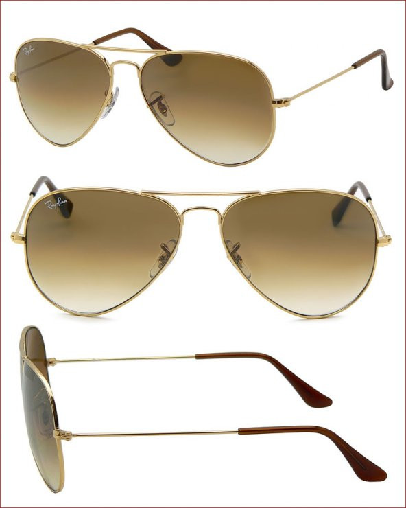Ray-Ban RB3025 001/51 58 AVIATOR UNISEX GÜNEŞ GÖZLÜĞÜ - 2