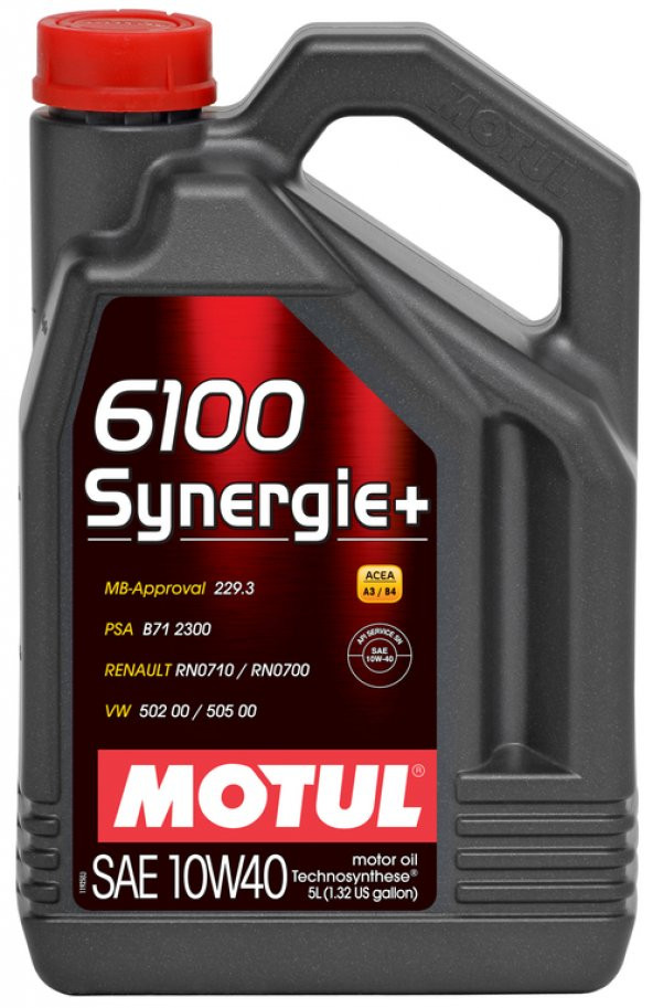 Motul 6100 Synergie+ 10W-40 Motor Yağı 4 Litre
