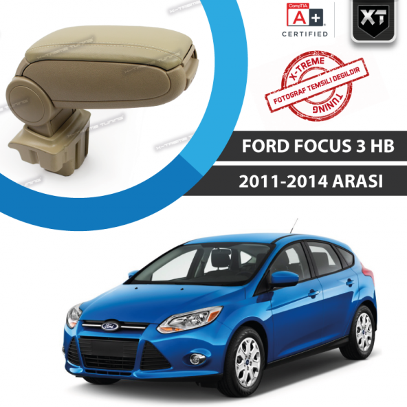 Ford Focus 3 HB Bej Kol Dayama (Kolçak) 2011-2014 Arası