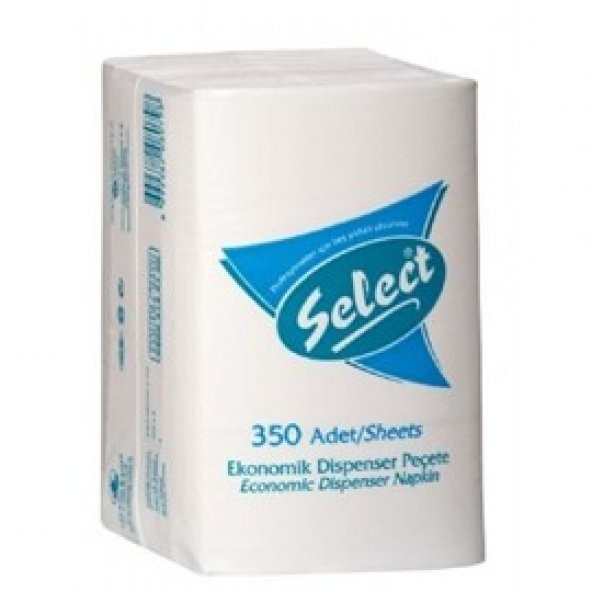 Select Ekonomik Dispenser Peçete 350 Li (12 Paket)