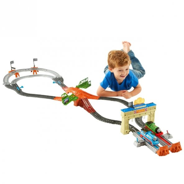 Thomas ve Percy Tren Yolu Yarış Seti