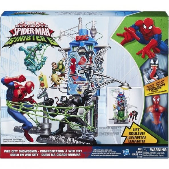 Spiderman Web City Dev Oyun Seti (Örümcek Adam Oyun Seti)